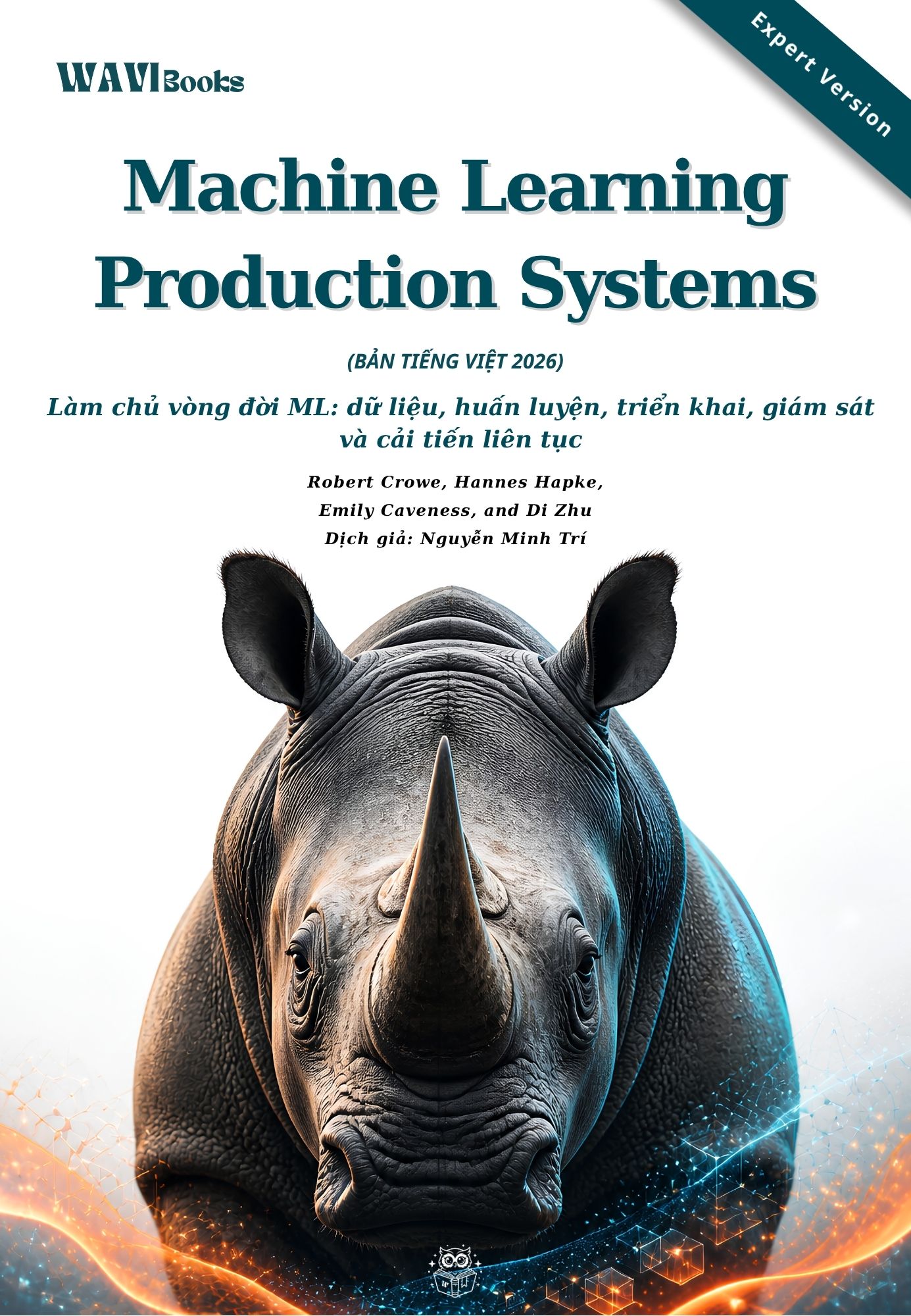 Bìa sách Machine Learning Production Systems bản tiếng Việt Expert Version 2026